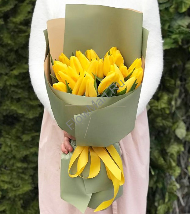 Букет цветов - Весенняя акварель